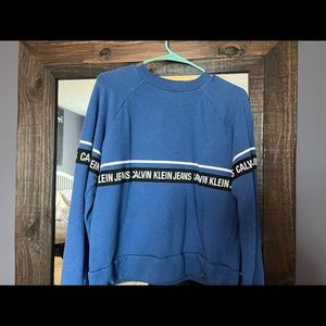 Blue Calvin Klein Crewneck
